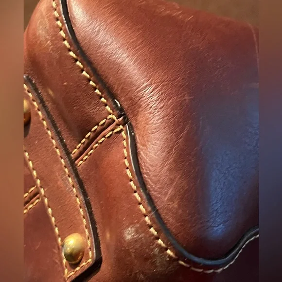 Dooney & Bourke Florentine Amelie Logo Tote - Picture 9 of 11